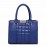 New Simple Plaid Geometric Figure PU Leather Handbag