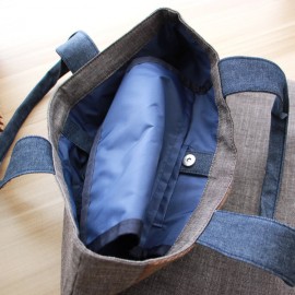 Women Casual Cat Pattern Handbag Tote Bag