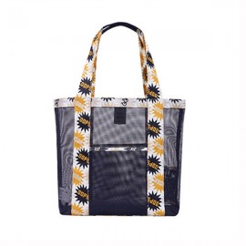 Honana HN-TB25 Travel Mesh Organizer Bag Large Beach Toiletry Storage Tote Bag