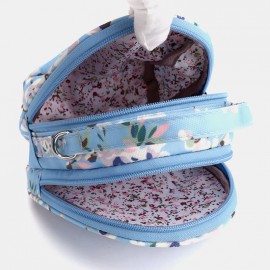 Women Nylon Waterproof Print Casual Shoulder Bag Handbag