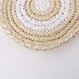 Women Travel Summer Beach Straw Handbag Shoulder Bag