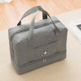 Travel Dry And Wet Separation Bag Fitness Bag Cationic Clothes Storage Bag Portable Sports Bag