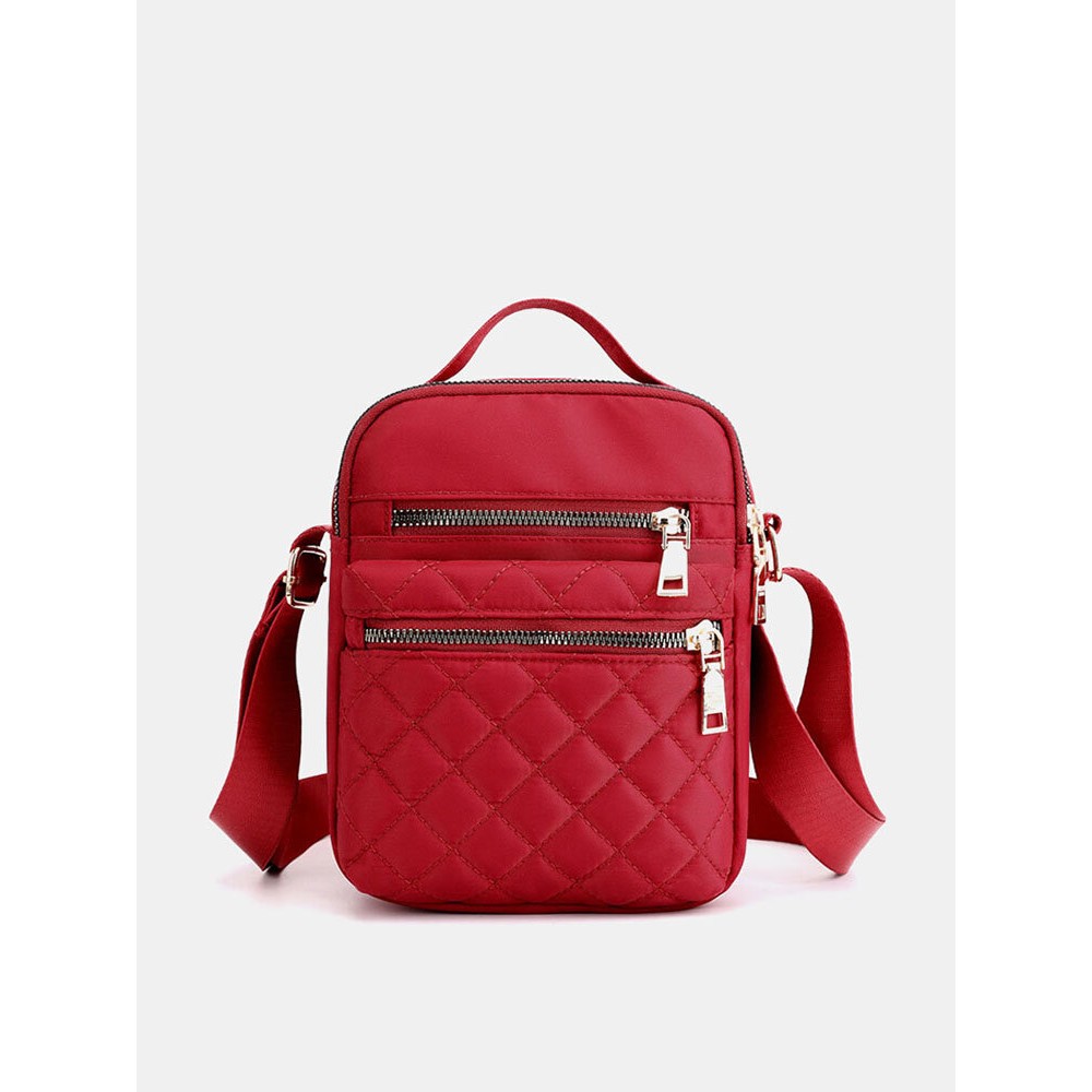 Women Solid NylonÂ LargeÂ CapacityÂ WaterproofÂ Casual Handbag Shoulder Bag