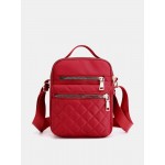 Women Solid NylonÂ LargeÂ CapacityÂ WaterproofÂ Casual Handbag Shoulder Bag