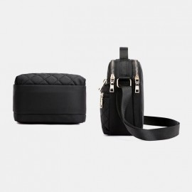 Women Solid NylonÂ LargeÂ CapacityÂ WaterproofÂ Casual Handbag Shoulder Bag