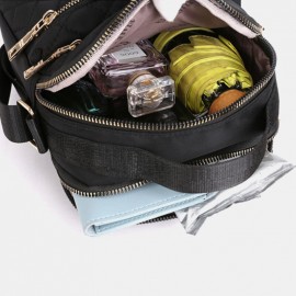 Women Solid NylonÂ LargeÂ CapacityÂ WaterproofÂ Casual Handbag Shoulder Bag