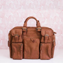 Women Casual Large Capacity Multifunction Handbag Solid Shoulder Bag