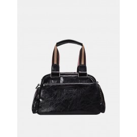 Women Vintage PU Leather Handbag Shoulder Bag Crossbody Bag