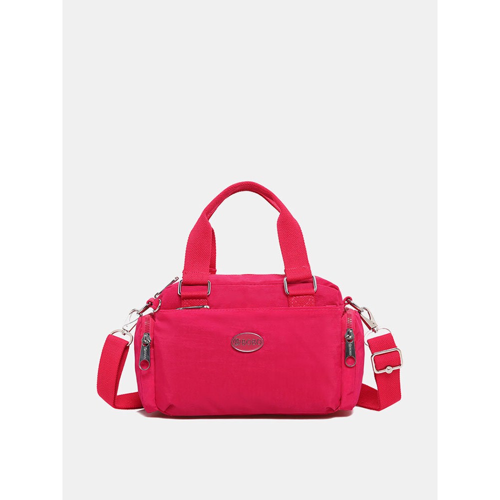 Women Nylon Waterproof Large Capacity Casual Shoulder Bag Handbag