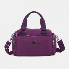 Women Nylon Waterproof Large Capacity Casual Shoulder Bag Handbag