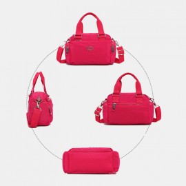 Women Nylon Waterproof Large Capacity Casual Shoulder Bag Handbag