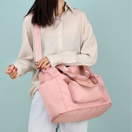 Women Nylon Waterproof Large Capacity Handbag Shoulder Bag