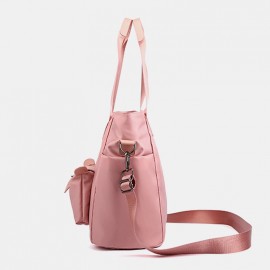 Women Nylon Waterproof Large Capacity Handbag Shoulder Bag