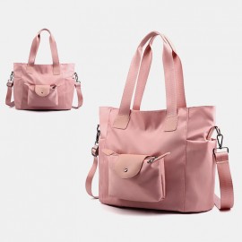 Women Nylon Waterproof Large Capacity Handbag Shoulder Bag