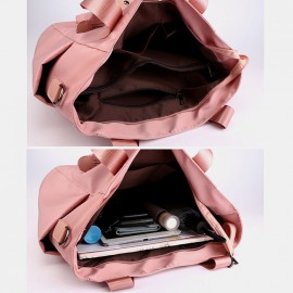 Women Nylon Waterproof Large Capacity Handbag Shoulder Bag