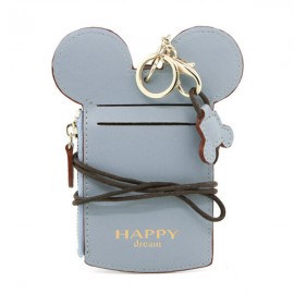 Women Cute Animal Shape Card Holder Wallet Purse Neck Bag