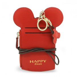 Women Cute Animal Shape Card Holder Wallet Purse Neck Bag
