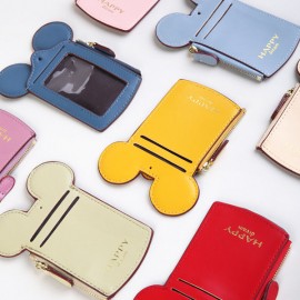Women Cute Animal Shape Card Holder Wallet Purse Neck Bag