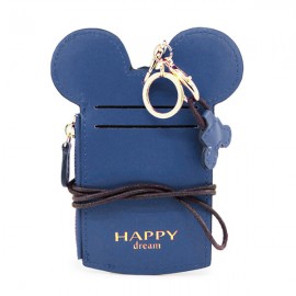 Women Cute Animal Shape Card Holder Wallet Purse Neck Bag