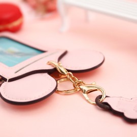 Women Cute Animal Shape Card Holder Wallet Purse Neck Bag