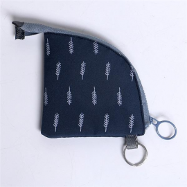 Women Print Mini Wallet Coin Bag Card Holder Purse