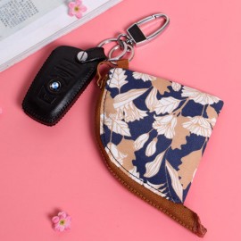 Women Print Mini Wallet Coin Bag Card Holder Purse