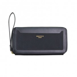 Women Multi-function Faux Leather Wallet 6 Inch Phone Bag Card Holder