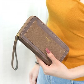 Women Multi-function Faux Leather Wallet 6 Inch Phone Bag Card Holder