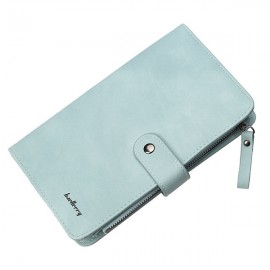 Women 9 Cards Slots Wallet Long Phone Bag