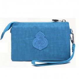 Women Nylon Waterproof Multi-function Clutch Bag Phone Bag Shoulder Bag