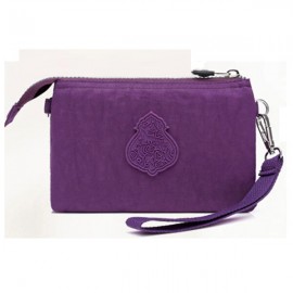 Women Nylon Waterproof Multi-function Clutch Bag Phone Bag Shoulder Bag