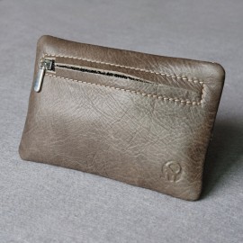 Women Short Coin Purse Genuine Leather Key Case