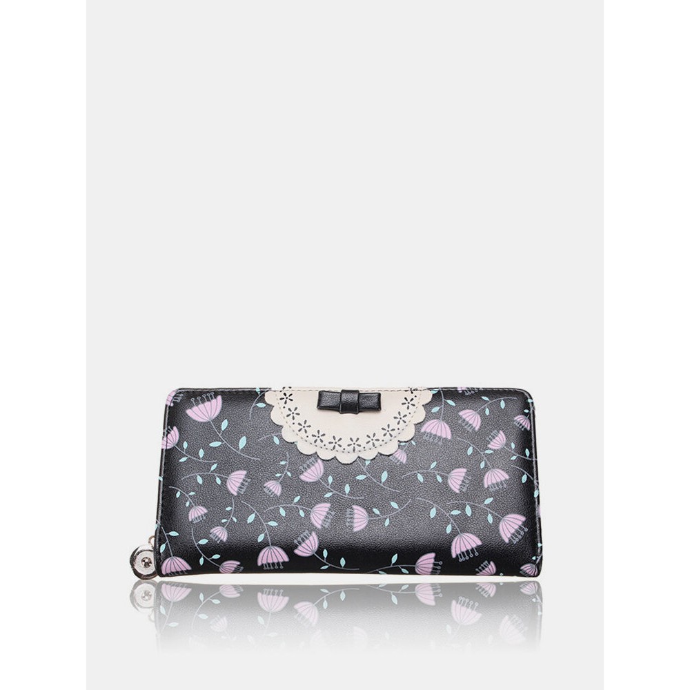 Women Cute Candy Color Long Wallet