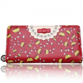 Women Cute Candy Color Long Wallet