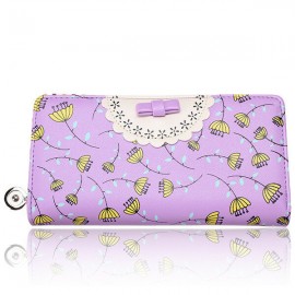 Women Cute Candy Color Long Wallet
