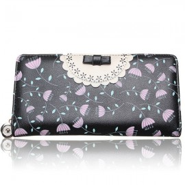 Women Cute Candy Color Long Wallet