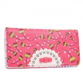 Women Cute Candy Color Long Wallet