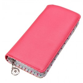 Women Cute Candy Color Long Wallet