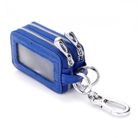 Genuine Leather Key Case Crocodile Pattern PU Leather Car Key Holder For Women Men