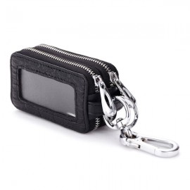 Genuine Leather Key Case Crocodile Pattern PU Leather Car Key Holder For Women Men