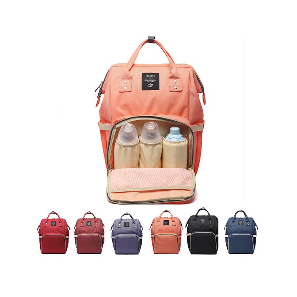 Baby Diaper Nappy Backpack Large Capacity Waterproof Nappy Changing Bag Baby Care Mother Organizer