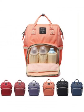 Baby Diaper Nappy Backpack Large Capacity Waterproof Nappy Changing Bag Baby Care Mother Organizer