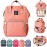 Baby Diaper Nappy Backpack Large Capacity Waterproof Nappy Changing Bag Baby Care Mother Organizer
