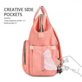 Baby Diaper Nappy Backpack Large Capacity Waterproof Nappy Changing Bag Baby Care Mother Organizer