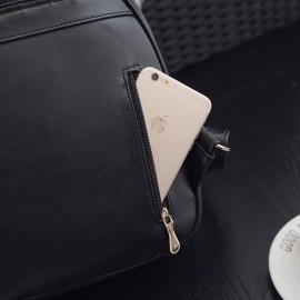 3 PCS PU Leather Women Backpacks Students Schoolbags