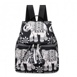 New Shoulder Bag Female Casual Nylon College Wild Student Bag Ladies Backpack National Style