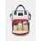 Women Canvas Casual Mummy And Kids  Patchwork Backpack
