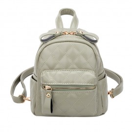 Women Casual  Rhombic  Small Backpack Student Bag