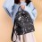 Women Large-capacity Starry Sky Pattern Shoulder Bag Backpack