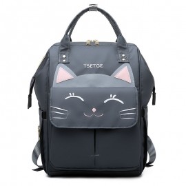 Leisure Backpack Cartoon Multi-functional Oxford Casual Shoulder Bag
